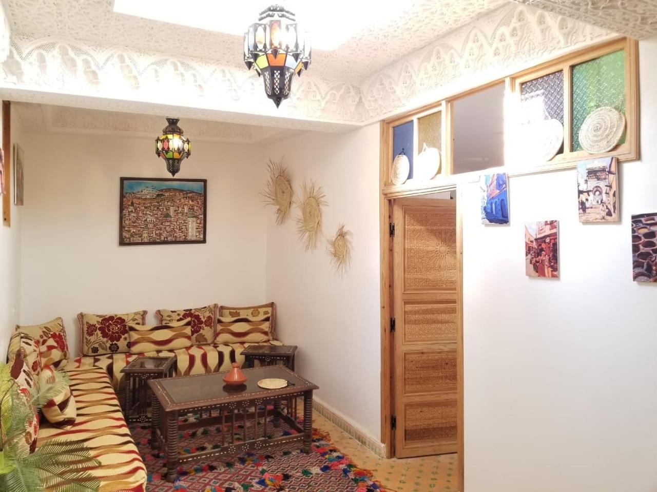 フェズ Dar Houdaホステル 部屋 写真